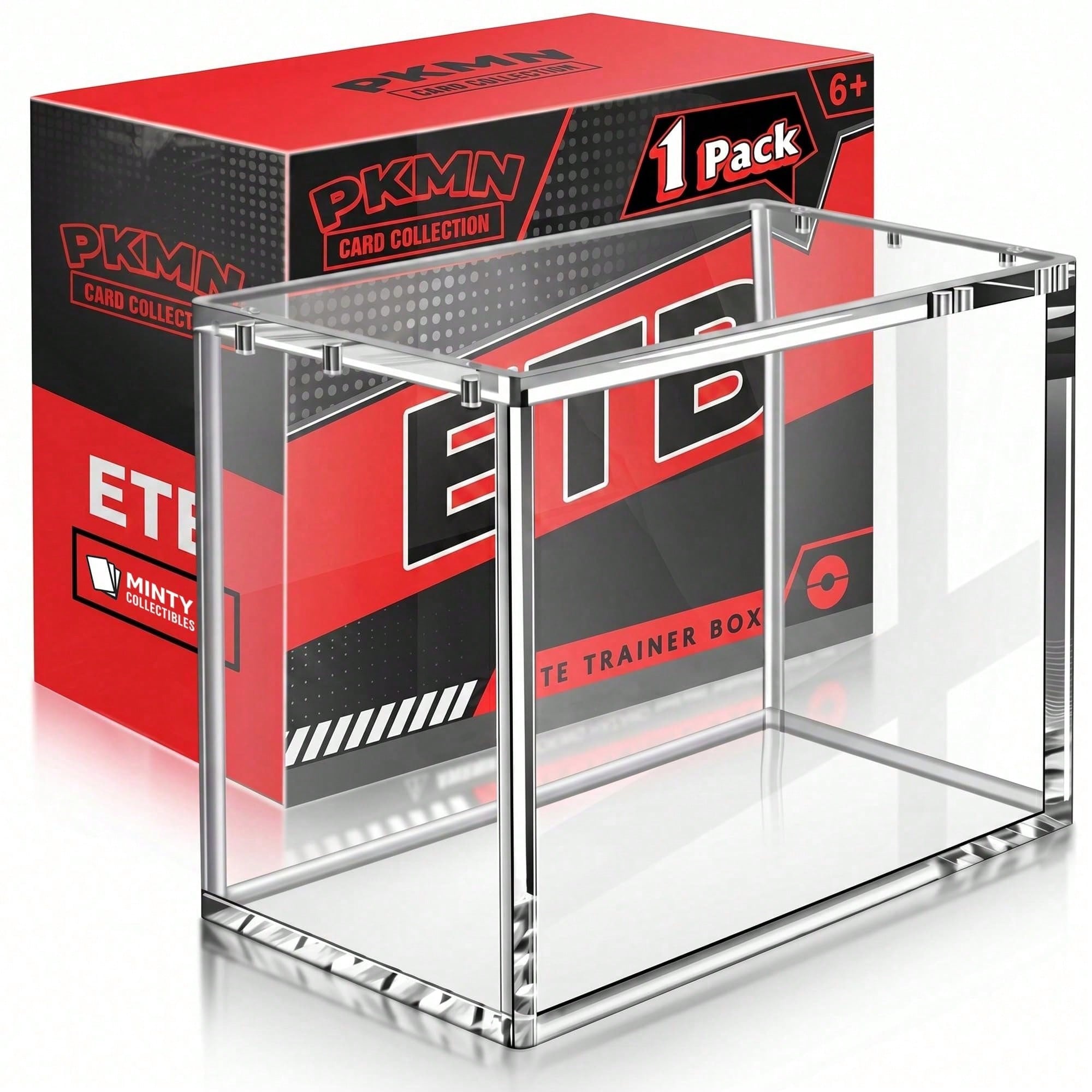 Display Case Acrylic - ETB Transparante Magnetische Acryl Display Case,