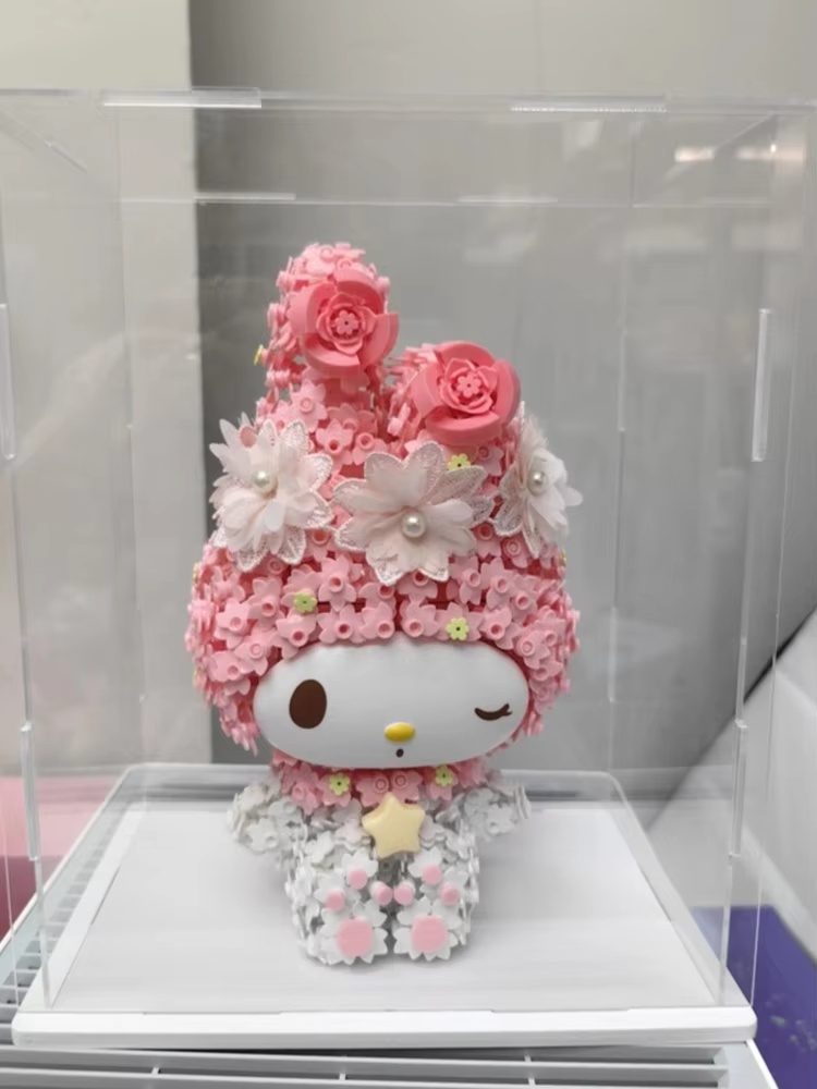 Mystery Box Blind Bag - Bloemenkwekerij-thema bouwsteen blind box schattige Moonlight