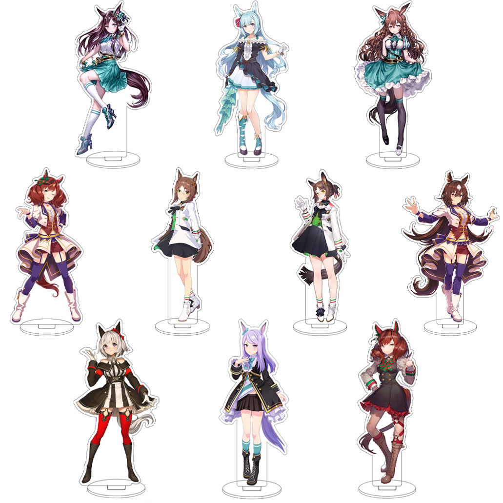 Figma Stand Set - 16CM Anime Game Pretty Derby Gold