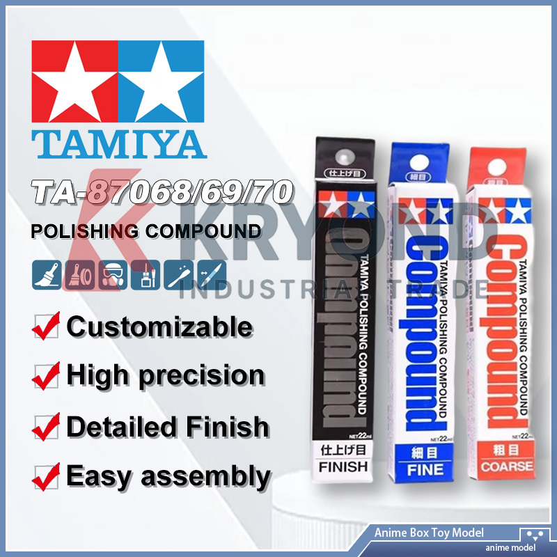 Tamiya Model Paint Set - Tamiya TA-87068/69/70 22ml verfset voor modelbouwpakketten