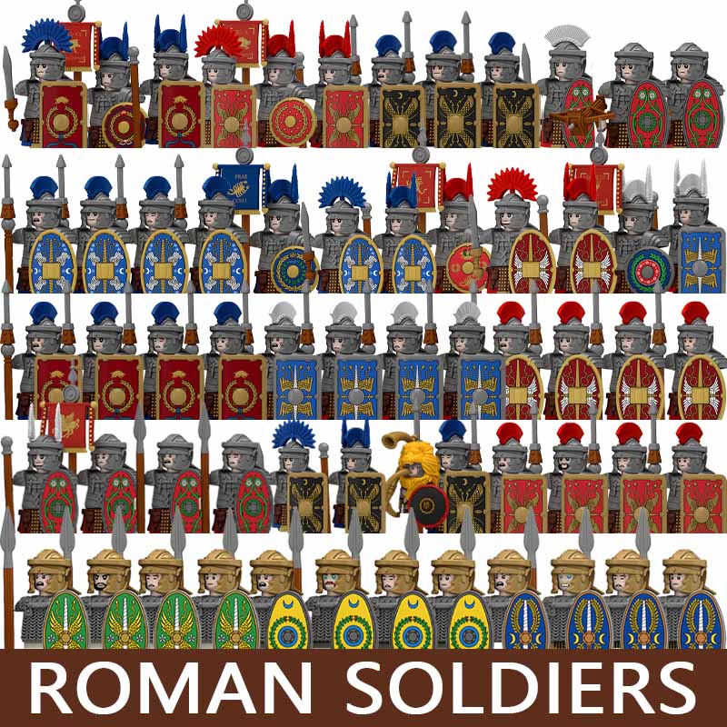 Middeleeuwse militaire serie f - Lego Minifigure Holder recensie en prijs