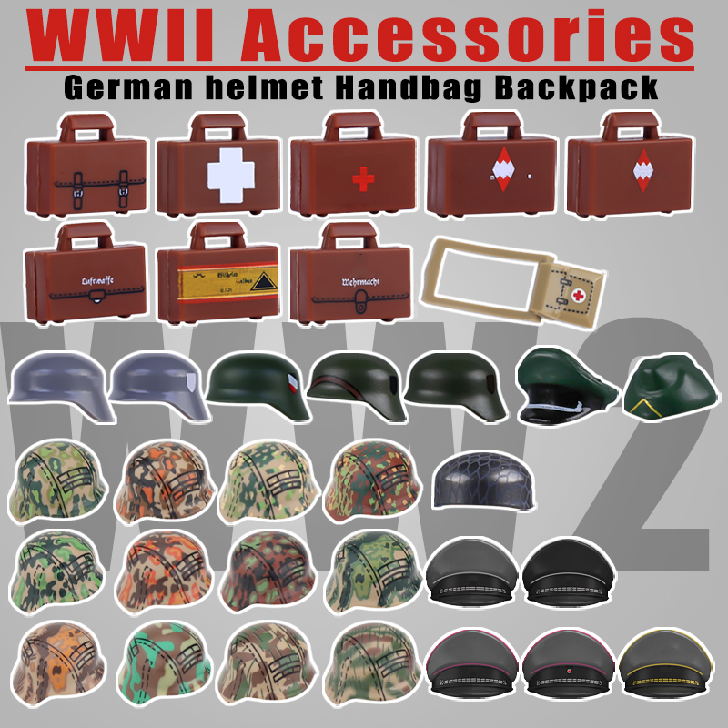 WW2 Militaire Oorlog Leger Ser - Lego Minifigure Holder recensie en prijs