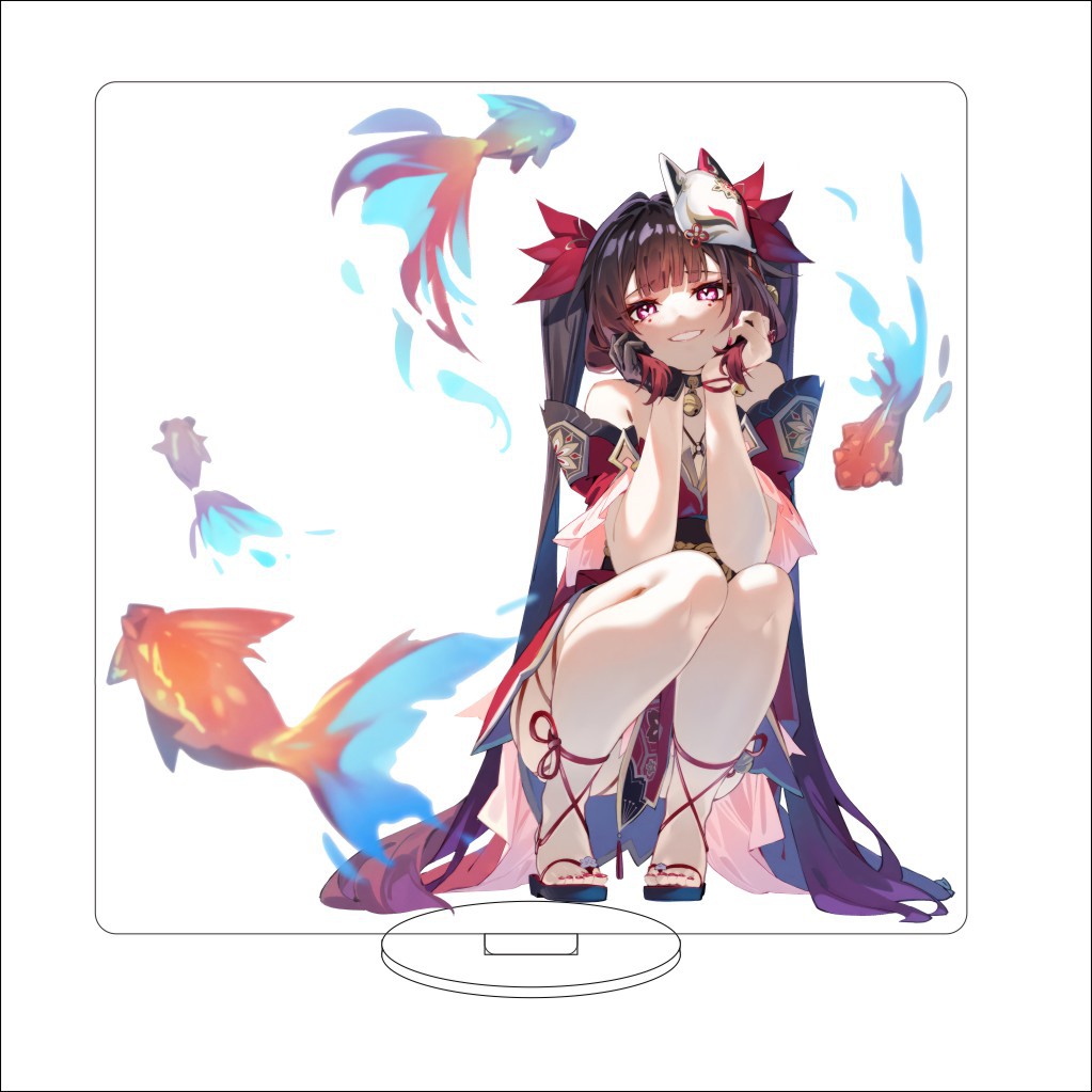 16CM Game Anime Honkai: Star R - Figma Stand Set recensie en prijs