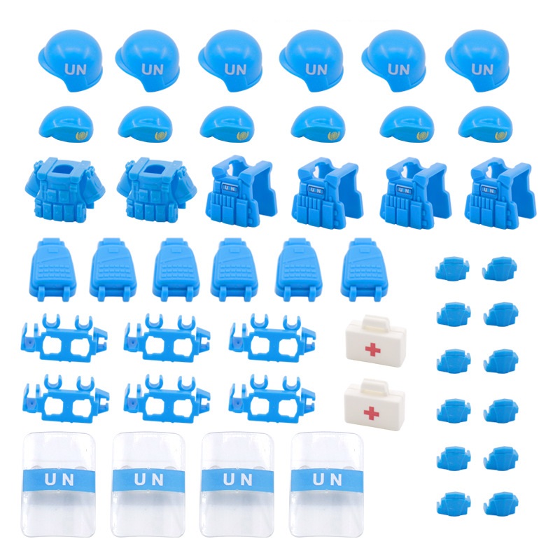 Un Vredeshandhaving Forc Baret - Lego Minifigure Holder recensie en prijs