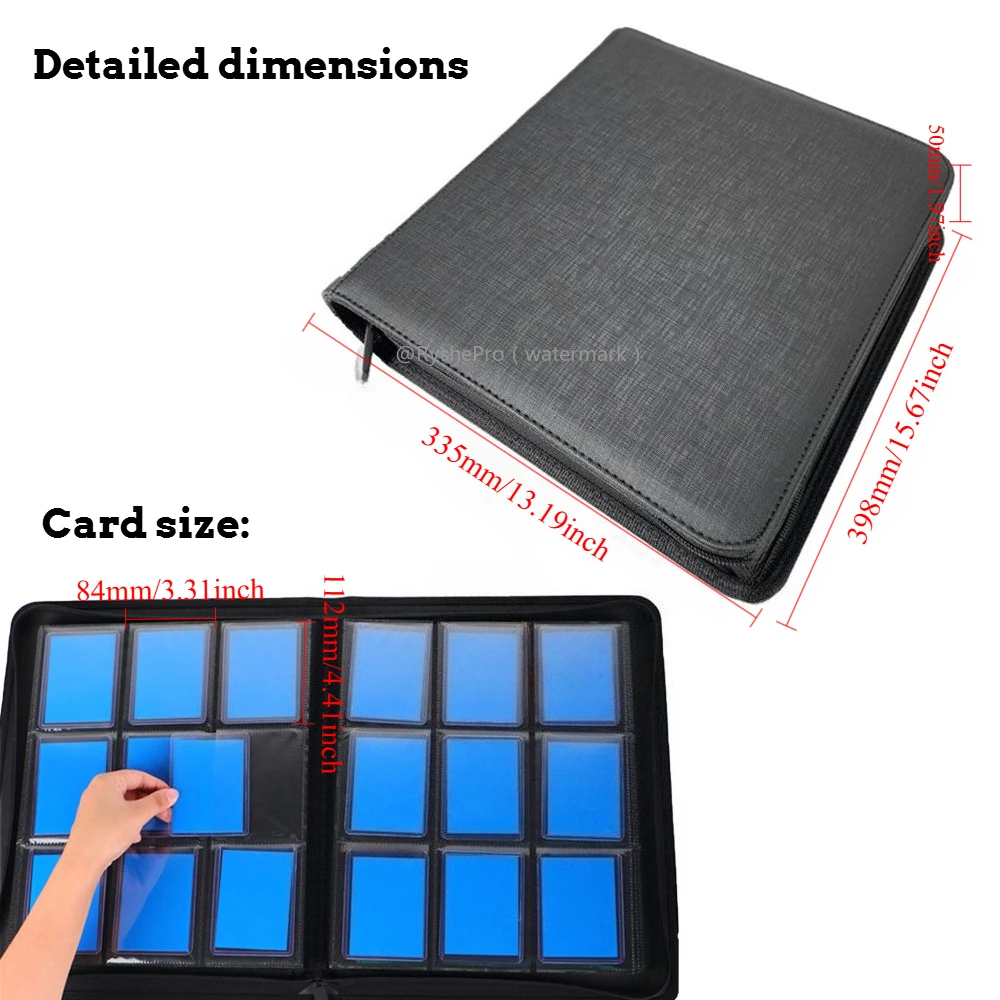 9 Pocket PU Lederen Toploader  - Pokemon Binder Card recensie en prijs