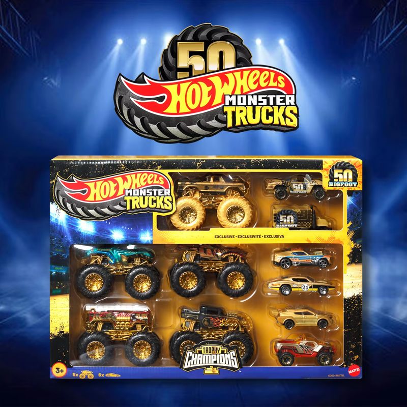 Hot Wheels Monster Truck 50th  - Hot Wheels Car Monster Trucks recensie en prijs
