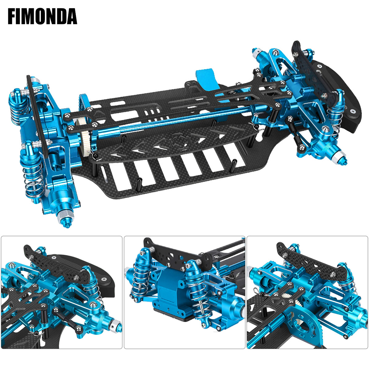 Aluminium & carbon fiber frame - Tamiya Model Rc Car recensie en prijs